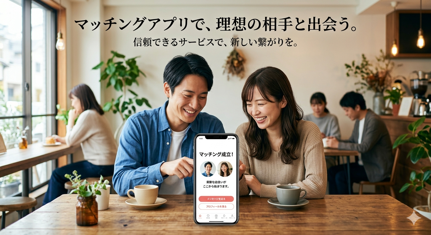 マッチングアプリで出会った理想の相手