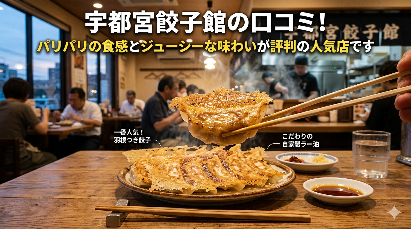 宇都宮餃子館の口コミ
