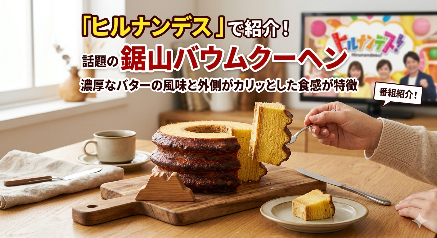 のこぎり山バウムクーヘン