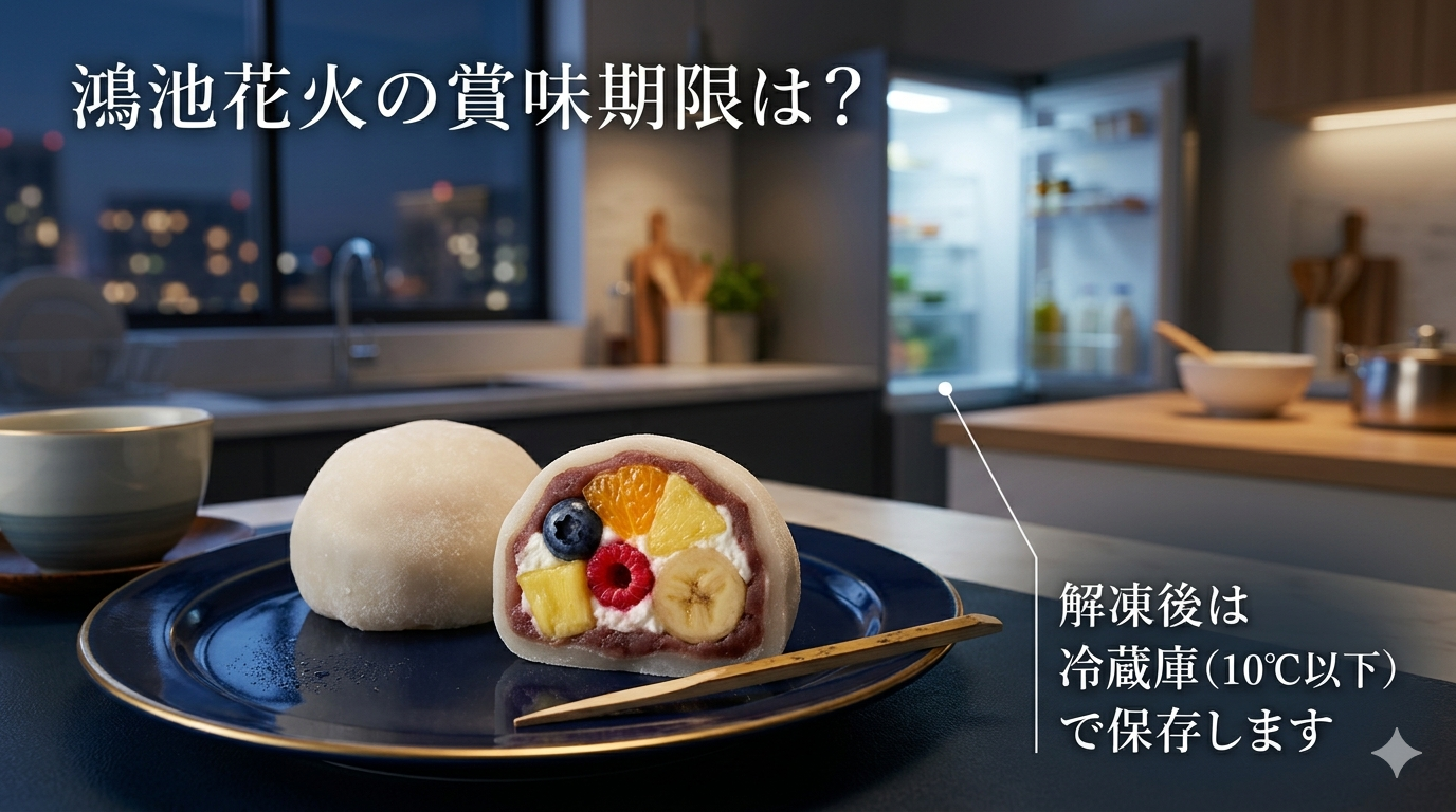 鴻池花火の賞味期限は